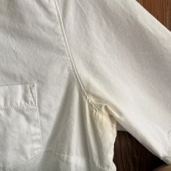 American Eagle Women’s Short-Sleeve Button-Up Shirt - Picture 7 of 11